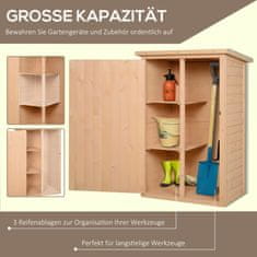 Homestar Vrtna sjenica 75x56x115 cm smeđa