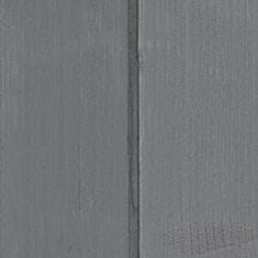 Homestar Vrtna sjenica 139x75x160 cm siva i bijela