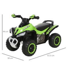 Homestar Dječji automobil na pogon 675x38x44 cm Zeleno