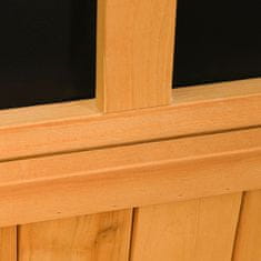Homestar Vrtni ormar 127x56x60 cm Žuti