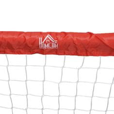 Homestar Set za nogometni gol sklopivi mini golovi 90x36x60 cm crveni