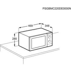Electrolux Mikrovalna pećnica s roštiljem EMZ725MMK