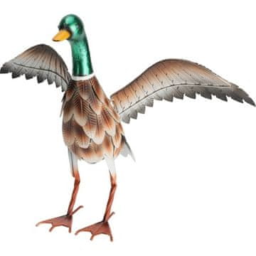 ProGarden Vrtni ukrasi KO-557104580 patka 41 cm metalna