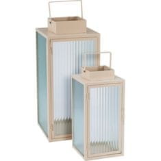 ProGarden Fenjer KO-NB1251510 metalni set od 2 komada 20 / 16 cm bež