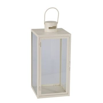 ProGarden Fenjer KO-NB1251570 metalni set od 2 komada 18 / 14 cm bijeli