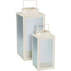 ProGarden Fenjer KO-NB1251520 metalni set od 2 kom 20 / 16 cm krem ??boje