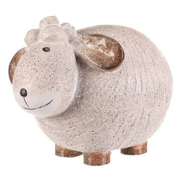 Autronic Figurica magnezijeve ovce, veličina L, krem ??boje (MT815-L)