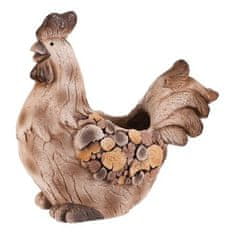 Autronic Pakiranje cvijeća Hen, magnezij, dekor drva (MT792)