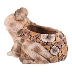 Autronic Pakiranje cvijeća Frog, magnezij, dekor drva (MT795)