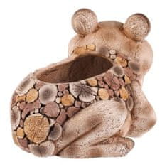 Autronic Pakiranje cvijeća Frog, magnezij, dekor drva (MT795)