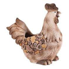 Autronic Pakiranje cvijeća Hen, magnezij, dekor drva (MT792)