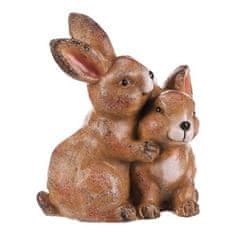 Autronic Vrtni ukrasi Rabbit par - magnezij, smeđa boja (MT775)