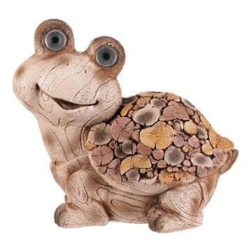 Autronic Ukras Kornjača - figurica od magnezija, LED rasvjeta, drveni dekor (MT788)