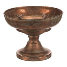 Autronic Pakiranje cvijeća metal - veliki, s pticama, bakrene boje (FUP568)