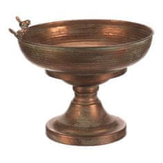 Autronic Pakiranje cvijeća metal - veliki, s pticama, bakrene boje (FUP568)