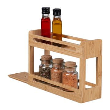 Northix Produžni stalak za začine od bambusa