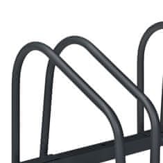 Northix Nosač za bicikle za 2 bicikla – čelični podni stalak s praškastim premazom