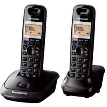 Panasonic Bežični stolni telefon KX TG2512FXT DECT DUO