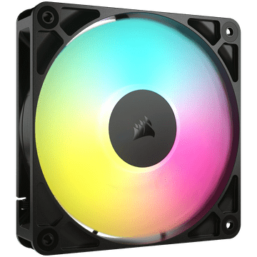 Corsair RS120 ventilator, ARGB, 120 mm PWM, crni (CO-9050180-WW)