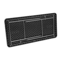 Northix Sklopivi vrtni stol od umjetnog ratana s metalnim okvirom, kompaktan i izdržljiv