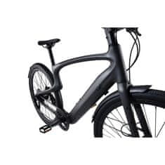 Urtopia Električni bicikl Carbon 1 Pro, L (180 - 195 cm), crni