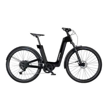 Urtopia Električni bicikl Fusion Smart Carbon, 160 - 190 cm, crni