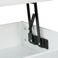 Northix Sklopivi stolić za kavu s podesivom visinom i prostorom za pohranu