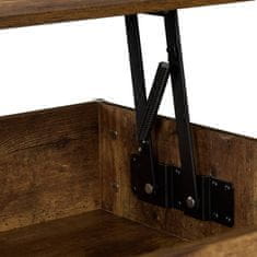 Northix Sklopivi stolić za kavu s prostorom za pohranu i podesivom pločom