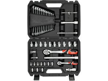 YATO set ključeva 1/2" i 1/4", 41 dio