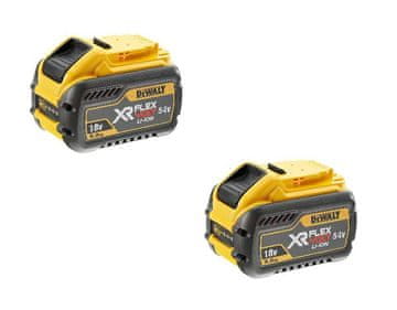 DEWALT BATERIJA 18 54V 9.0 3.0Ah FLEXVOLT DCB547 2 kom.
