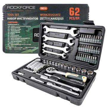 ROCKFORCE SET KLJUČEVA 1/4" 62 DIJELA
