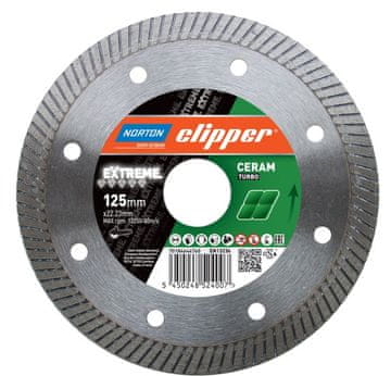 Norton Clipper Extreme Ceram Turbo dijamantni disk 125 mm