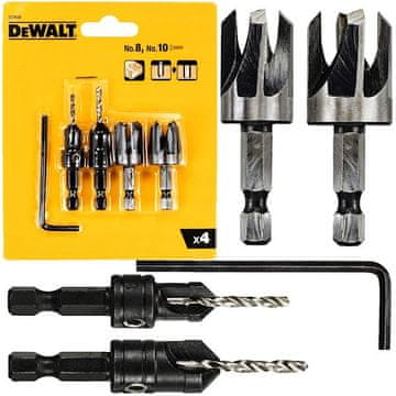 DEWALT SET UDUŽIVAČA 4 kom.