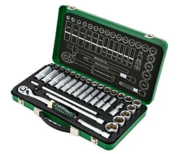 ROCKFORCE SET KLJUČEVA OD 36 DIJELOVA 1/2" 8-32 mm