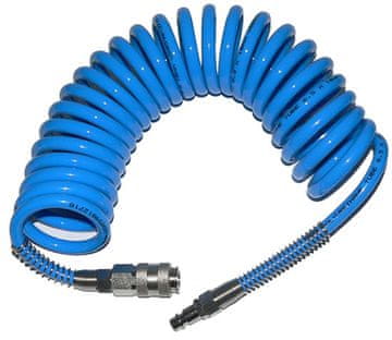 105 ADLER PNEUMATSKO SPIRALNO CRIJEVO 8 x 12 mm 5 m POLIURETAN, SA SPOJNICIMA