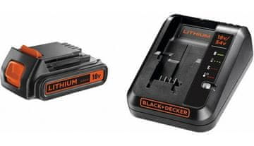 Black+Decker BLACK + DECKER BATERIJA 18V 2.0Ah + PUNJAČ 12A