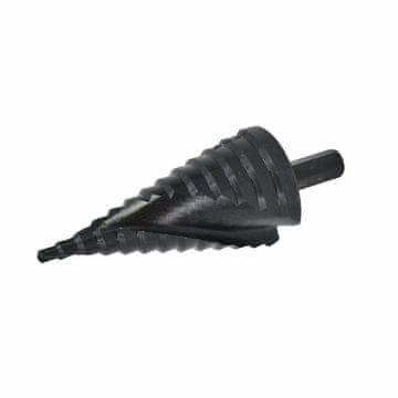 AWTOOLS STEPENASTA SPIRALNA BUŠILICA 4-52 mm AICrN CRNA
