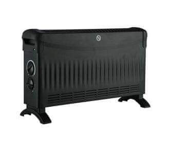 VOLTENO OSNOVNI KONVEKTOR 2000W S VENTILATOROM 750W 1250W 2000W CRNI