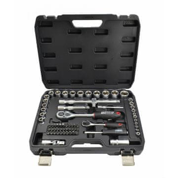 AWTOOLS SET KLJUČEVA 72 DIJELA 1/2" 1/4" CRNA LINIJA