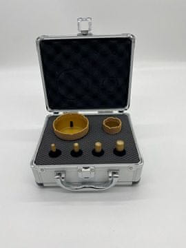 INDIJSKI PROFESIONALNI set dijamantnih krunica M14 6 8 10 12 35 68 mm suho bušenje