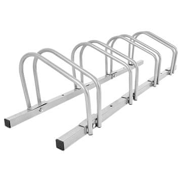 Northix Čelični nosač za 4 bicikla s praškastim premazom za pod