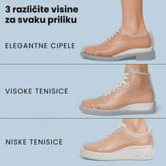 Zenlift Ortopedski ulošci za povećanje visine, diskretni i udobni, za sve vrste obuće | ZENLIFT 3.5cm