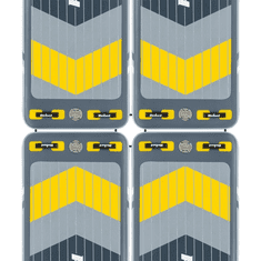 Rebel Vodeni jastuk-ploča-platforma na napuhavanje ACTIVE 250x89x15, set, do 154 kg