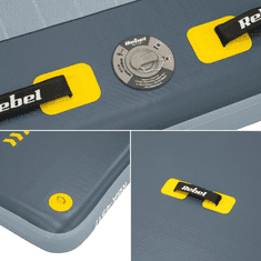 Rebel Vodeni jastuk-ploča-platforma na napuhavanje ACTIVE 250x89x15, set, do 154 kg