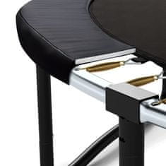 SPORT EXCLUSIVE Trampolin 305 cm Crna + zaštitna mreža + ljestve