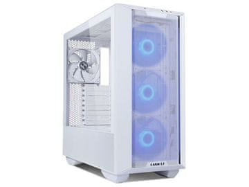Lian Li Kućište za računalo ATX Lian Li LANCOOL III Mesh RGB Midi-Tower, kaljeno staklo, bijelo