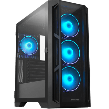 Chieftec APEX USB 3.2 Gen 2 ATX A-RGB kućište za PC, crno