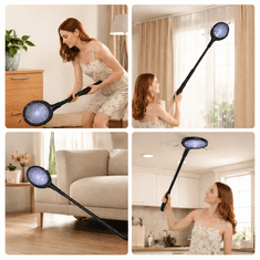 HOME & MARKER® Taktička palica za muhe, teleskopski udarac za brzo uklanjanje insekata | SWATFORCE