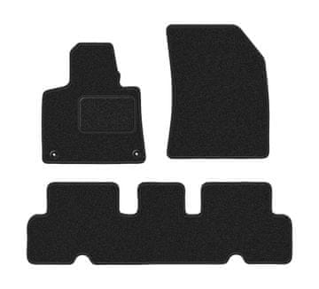 Velur tepisi za auto za: Citroen C4 Grand Picasso II minivan (2013-) antra