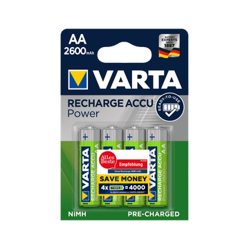 Varta Varta 4x AA akumulator 2600 mAh R6 R06 4 komada